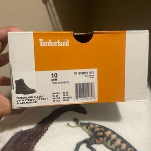 Timberland Classic 6-Inch Waterproof Boot Black Nubuck